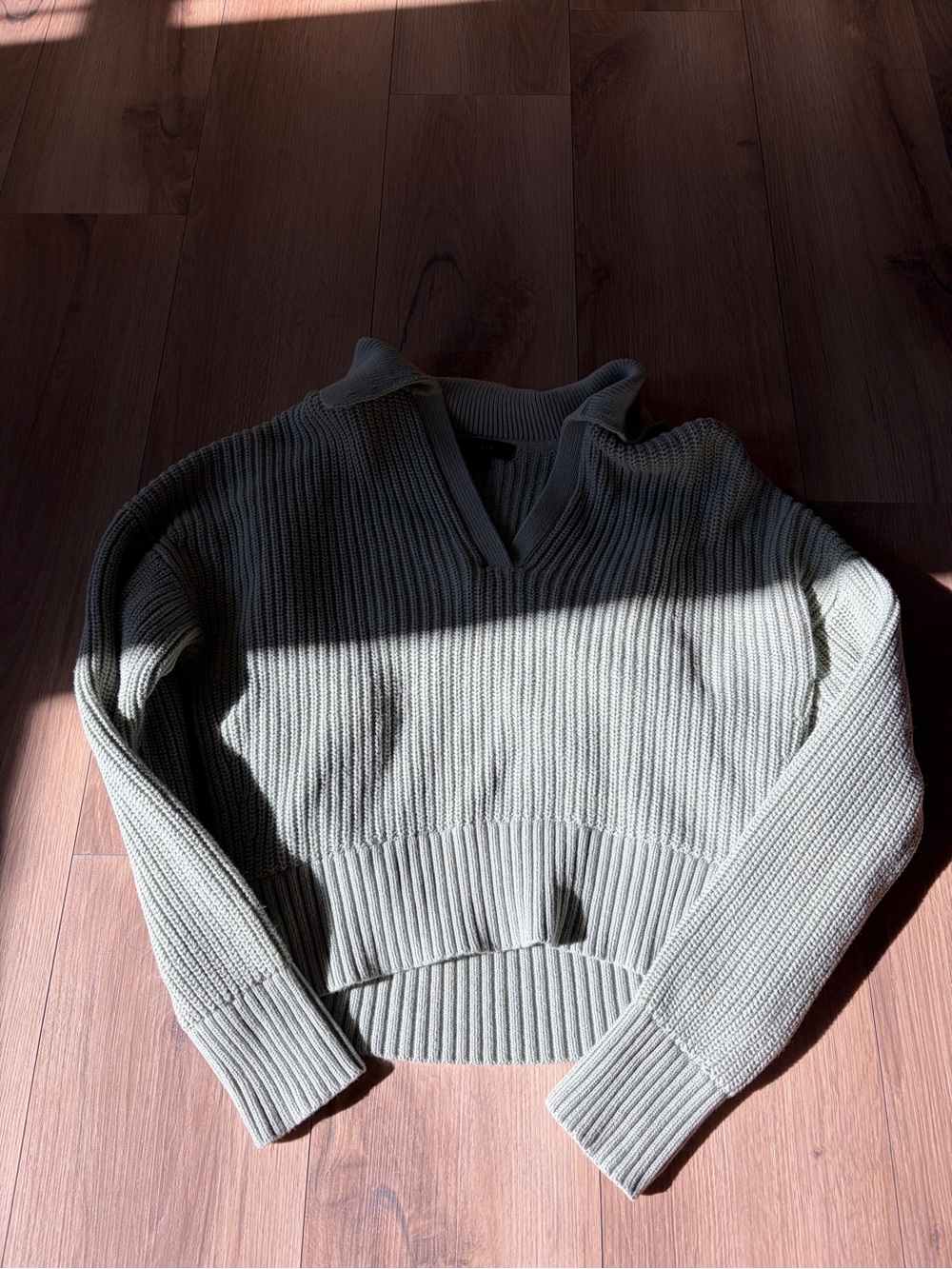 J. Crew Knit Sage Green Sweater